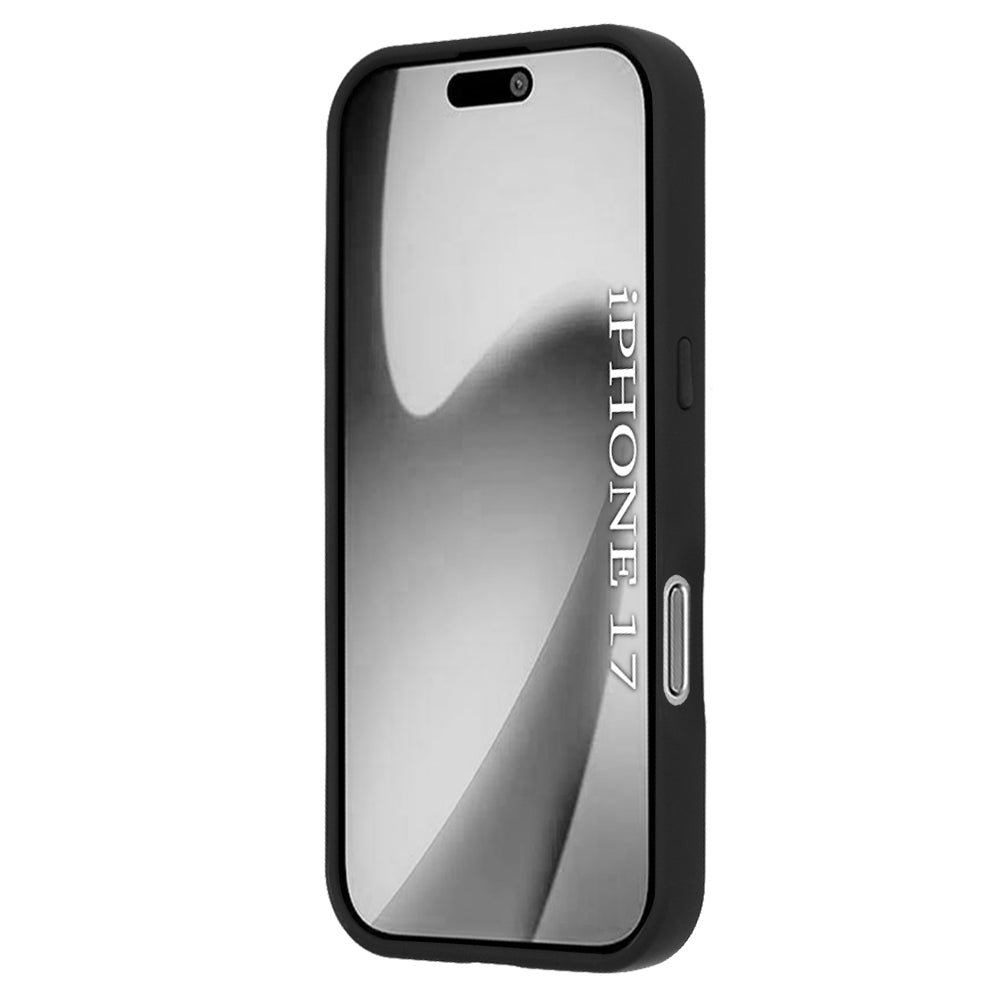 Custodia per Apple iPhone 17, Techsuit, Glinth, Nera