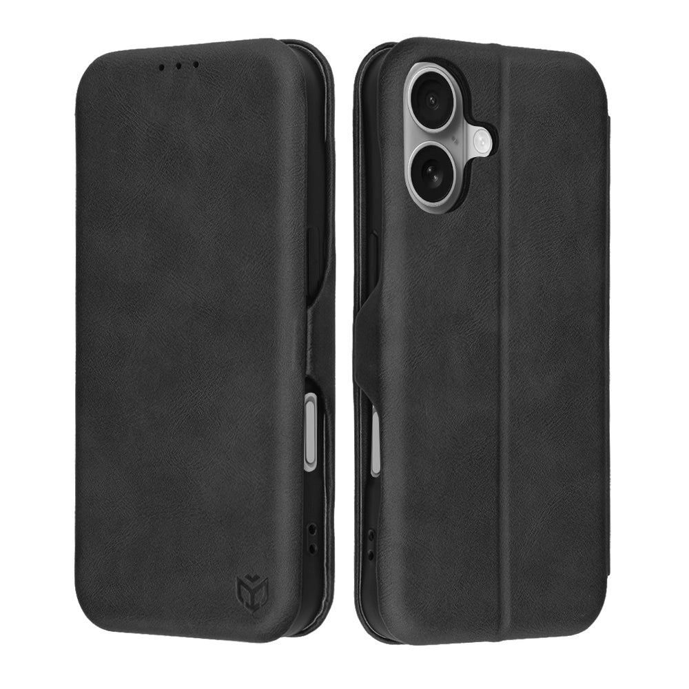 Custodia per Apple iPhone 17, Techsuit, Safe Wallet Plus, Nera