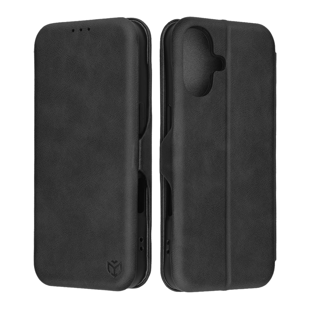 Custodia per Apple iPhone 17, Techsuit, Safe Wallet Plus, Nera
