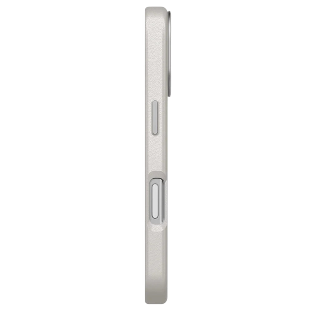 Custodia per Apple iPhone 17, UNIQ, Lyden Leatherette, Grigio
