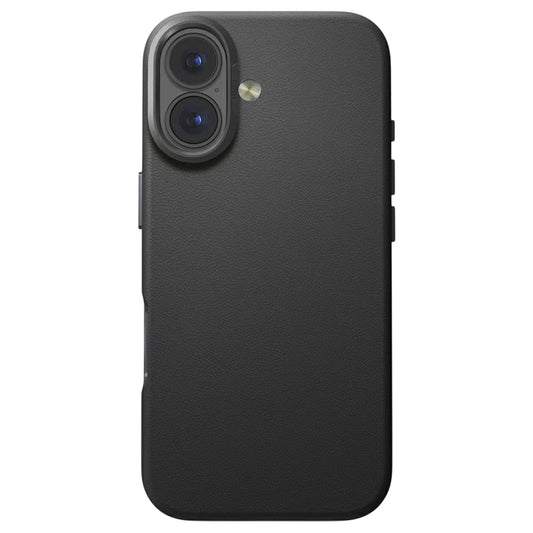 Custodia per Apple iPhone 17, UNIQ, Lyden Leatherette, Nera