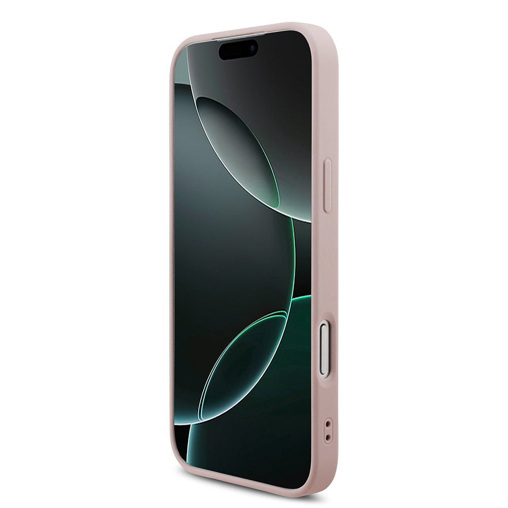 Custodia per Apple iPhone 18 Pro / 17 Pro, Guess, 4G Big Logo, Rosa
