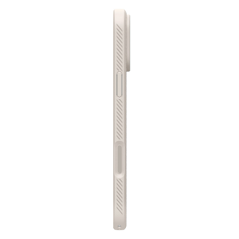 Custodia per Apple iPhone 18 Pro / 17 Pro, Spigen, Liquid Air, Beige ACS12152
