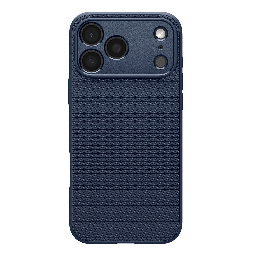 Custodia per Apple iPhone 18 Pro / 17 Pro, Spigen, Liquid Air, Blu Navy ACS12150