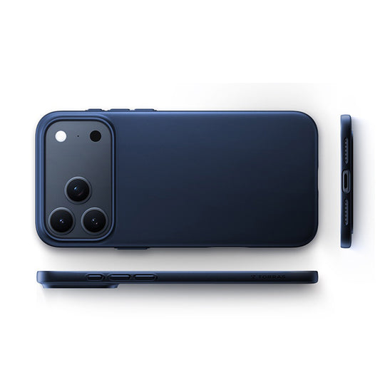 Custodia MagSafe per Apple iPhone 18 Pro / 17 Pro, Torras, OriginFit, Blu Scuro