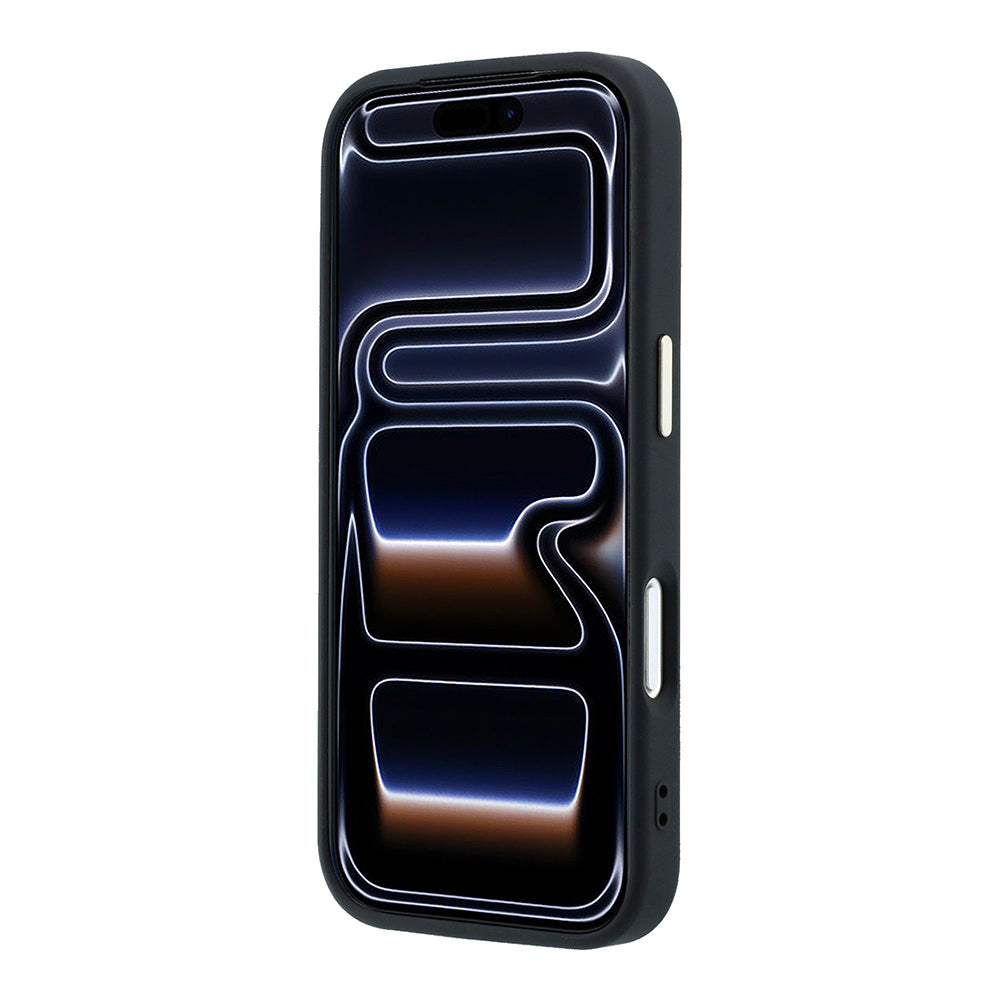 Custodia per Apple iPhone 18 Pro Max / 17 Pro Max, Guess, Logo 4G Grande in Resina, Nera