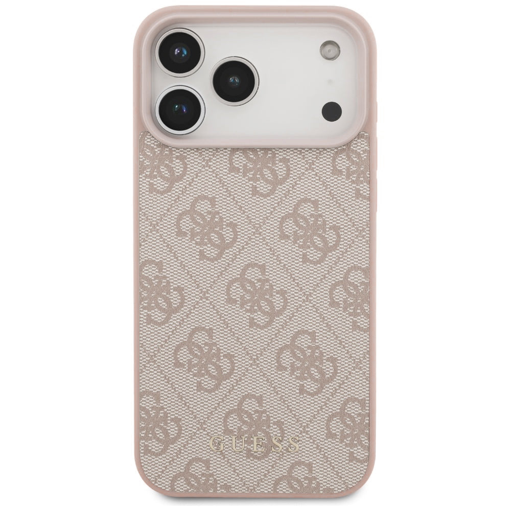 Custodia per Apple iPhone 18 Pro Max / 17 Pro Max, Guess, 4G Classic Logo, Rosa