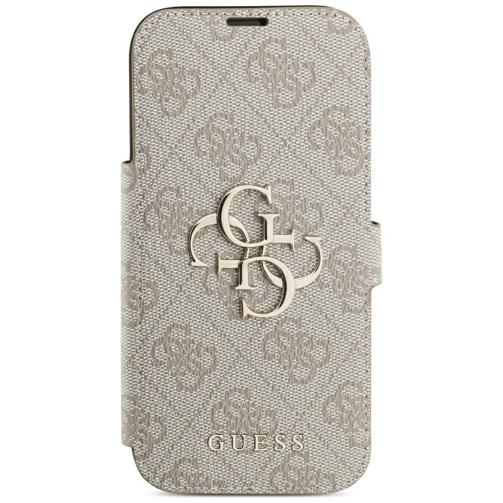 Custodia per Apple iPhone 18 Pro Max / 17 Pro Max, Guess, Logo Metallico 4G, Rosa