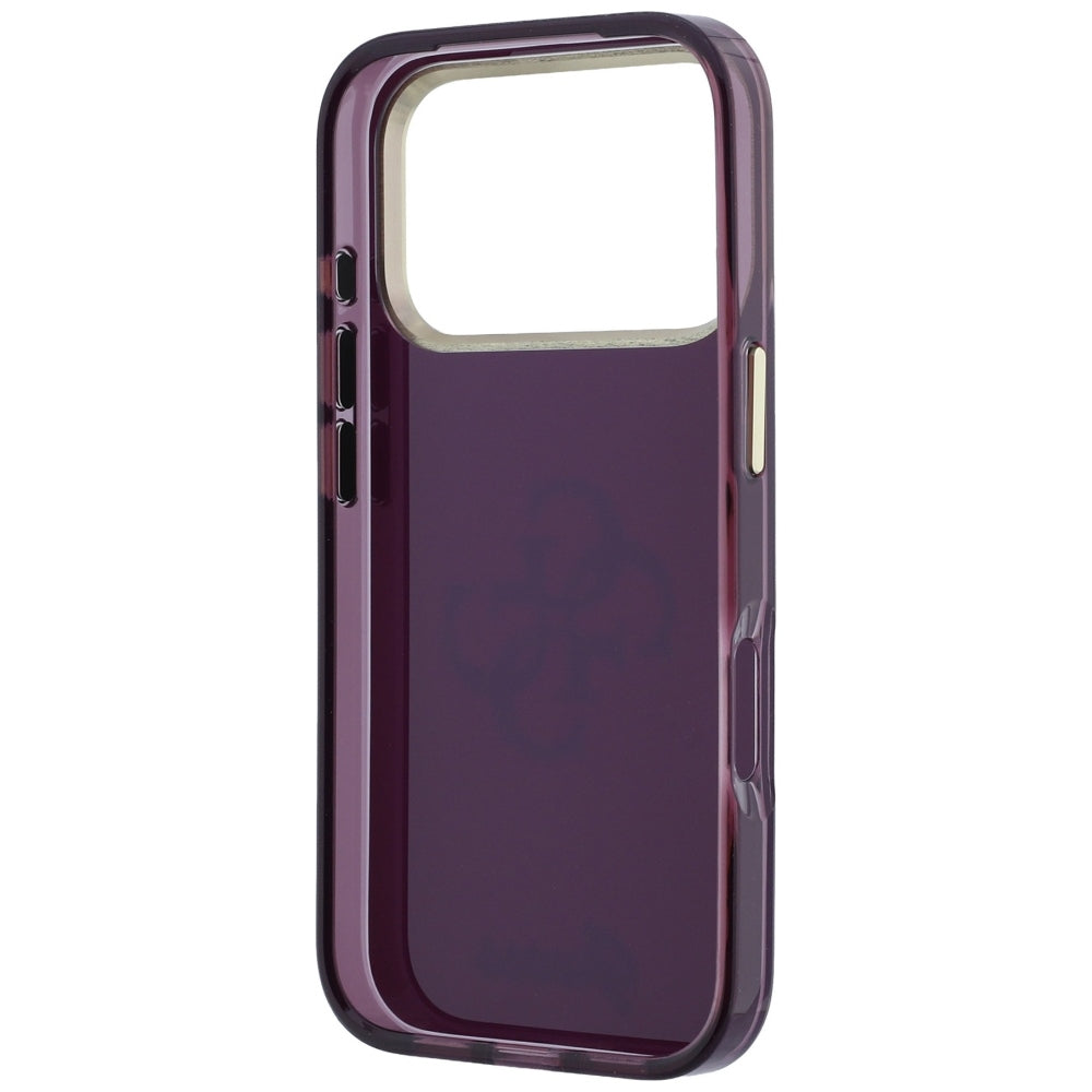 Custodia per Apple iPhone 18 Pro Max / 17 Pro Max, Guess, IML 4G Metal Script, Vinaccia
