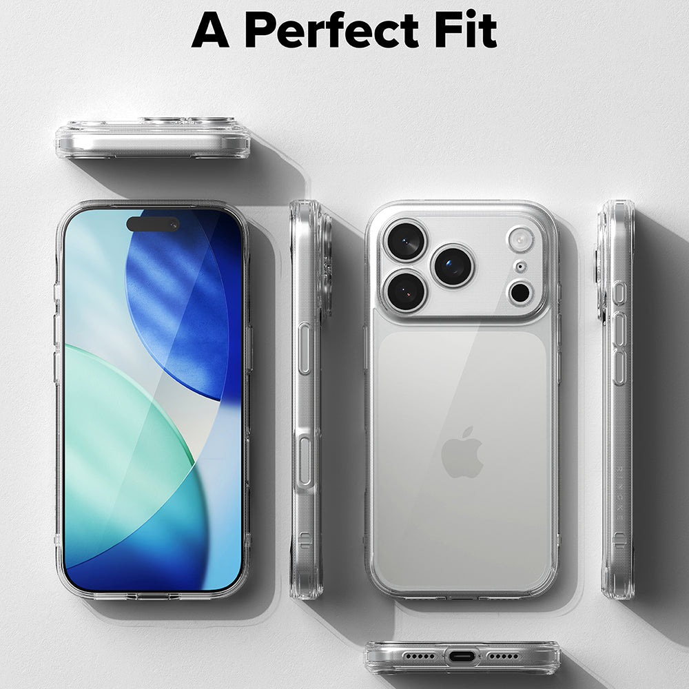 Custodia per Apple iPhone 18 Pro Max / 17 Pro Max, Ringke, Fusion, Trasparente
