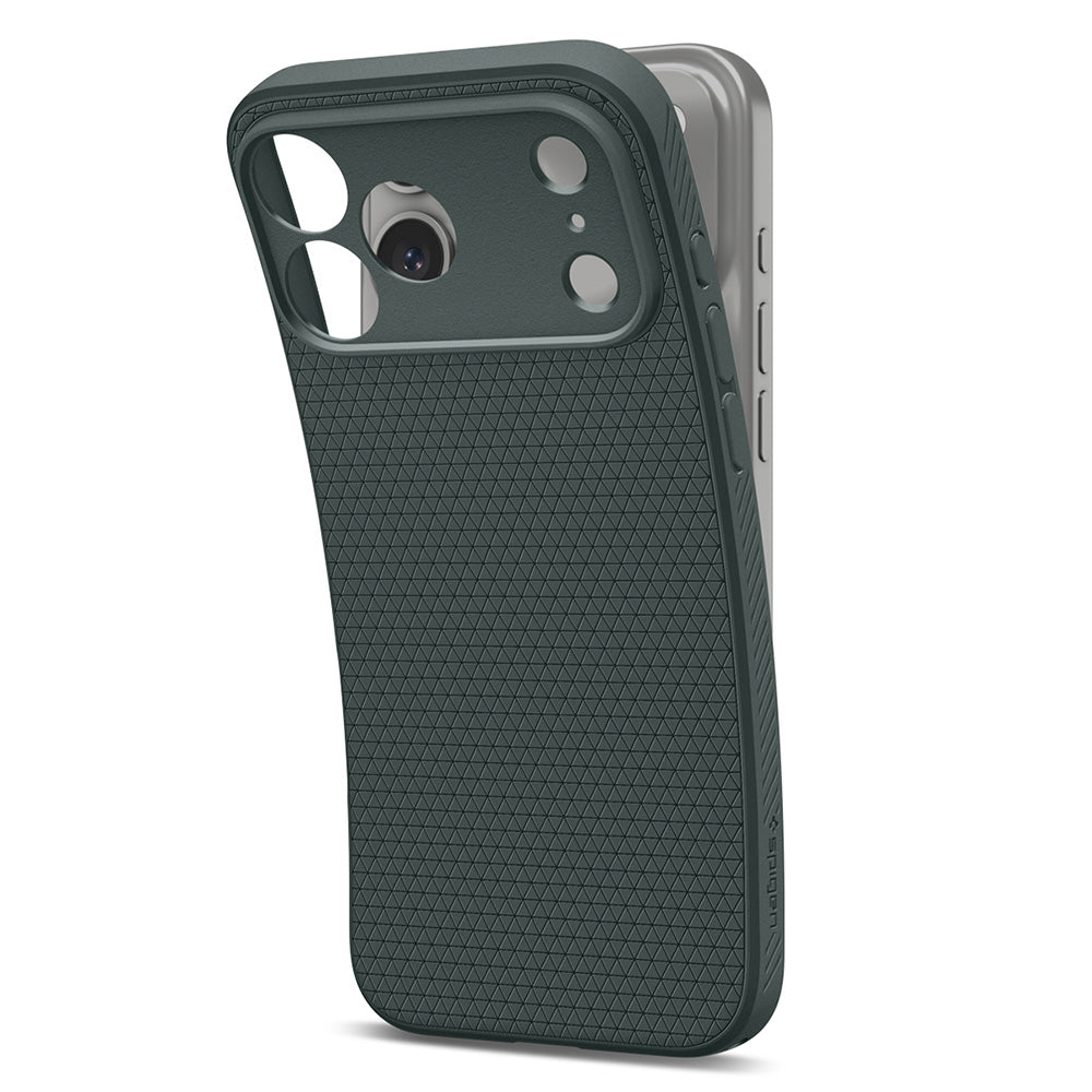 Custodia per Apple iPhone 18 Pro Max / 17 Pro Max, Spigen, Liquid Air, Verde ACS12113