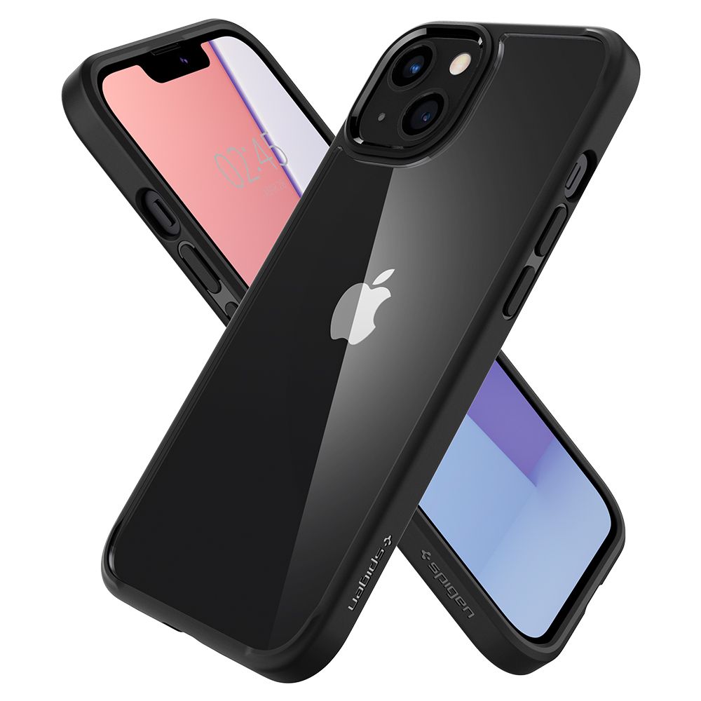Custodia per Apple iPhone 13, Spigen, Ultra Hybrid, nera