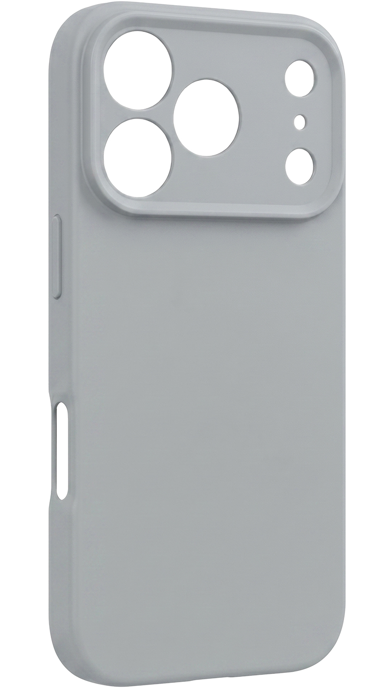 Custodia per Apple iPhone 17 Pro, OEM, Silicone, Grigio