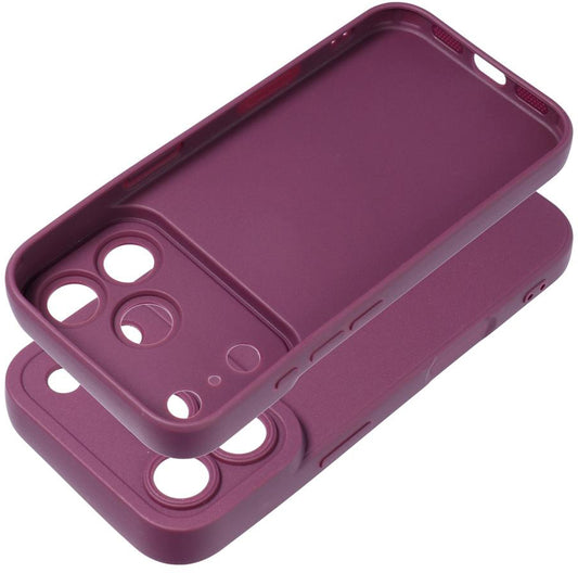 Custodia per Apple iPhone 18 Pro Max / 17 Pro Max, OEM, Matt 2.0, color bordeaux