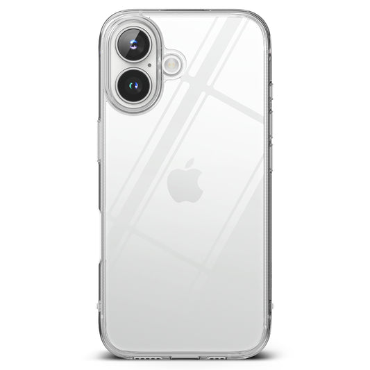 Custodia per Apple iPhone 16, Ringke, Fusion, trasparente