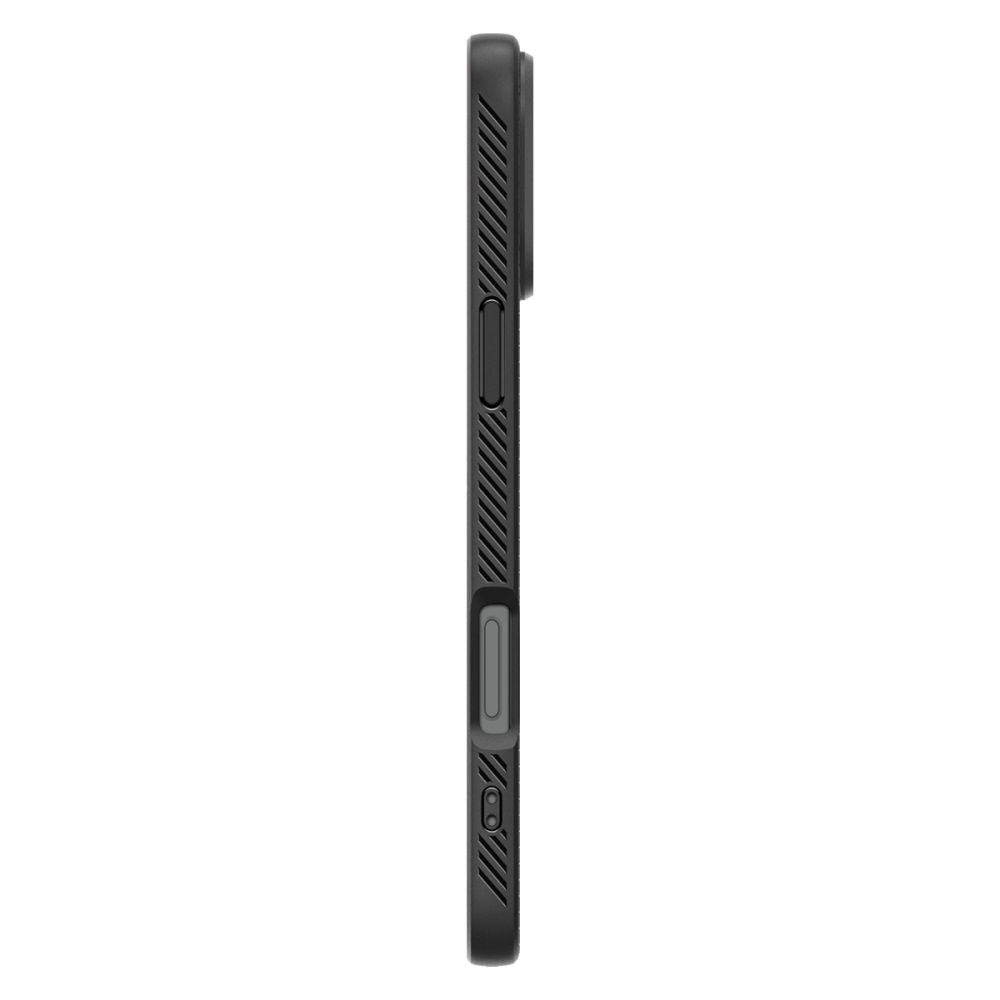 Custodia per Apple iPhone 16 Pro, Spigen, Liquid Air Matte, Nero ACS08117