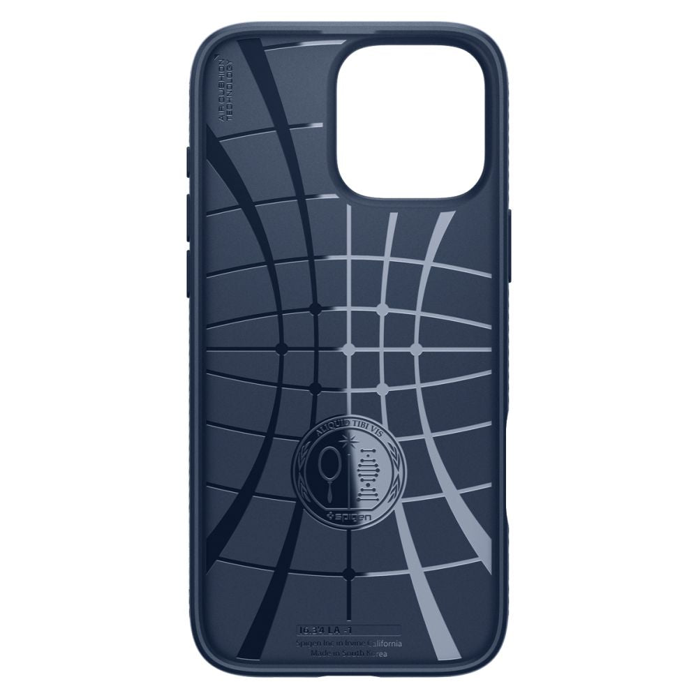 Custodia per Apple iPhone 16 Pro Max, Spigen, Liquid Air, Blu ACS07989