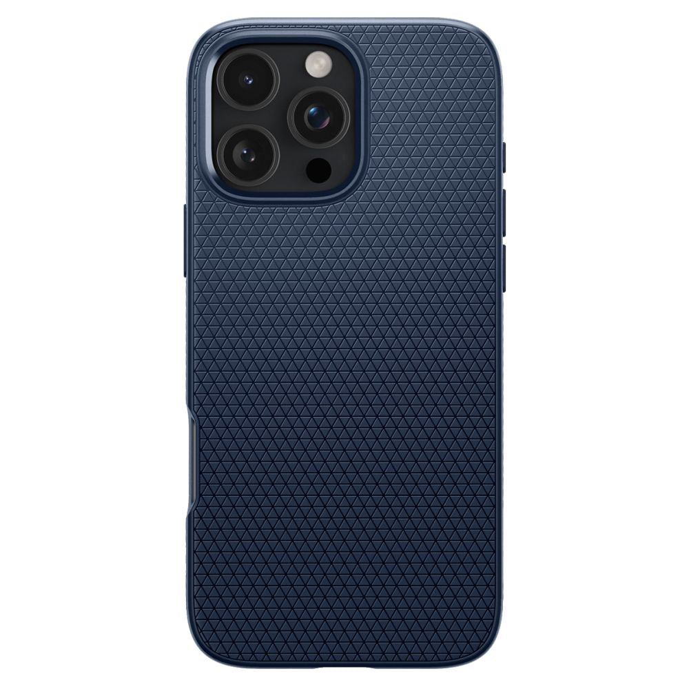 Custodia per Apple iPhone 16 Pro Max, Spigen, Liquid Air, Blu ACS07989
