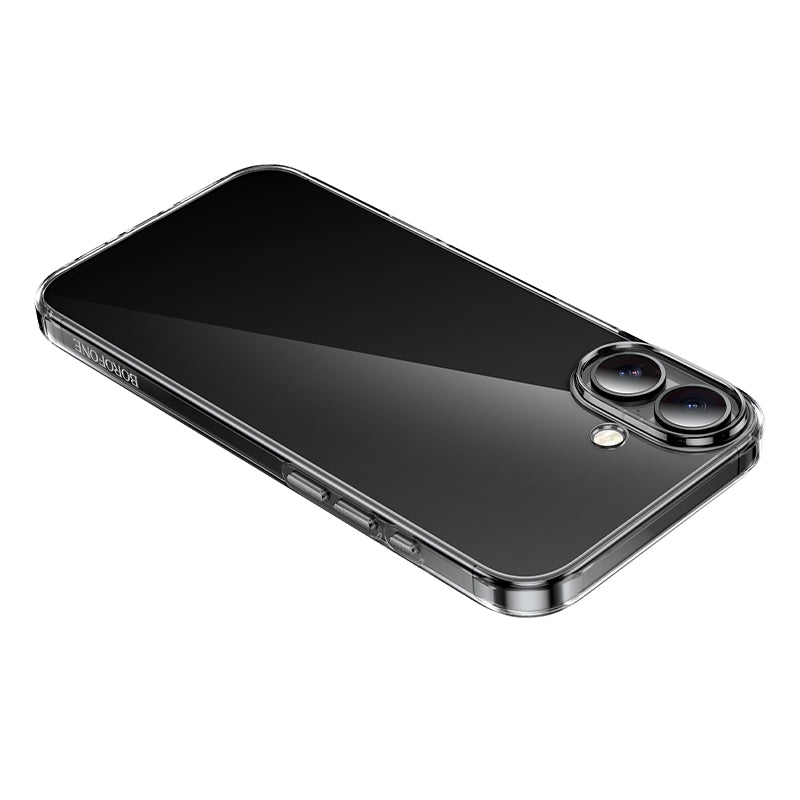 Custodia per Apple iPhone 17, Borofone, BI4 Ice, Trasparente