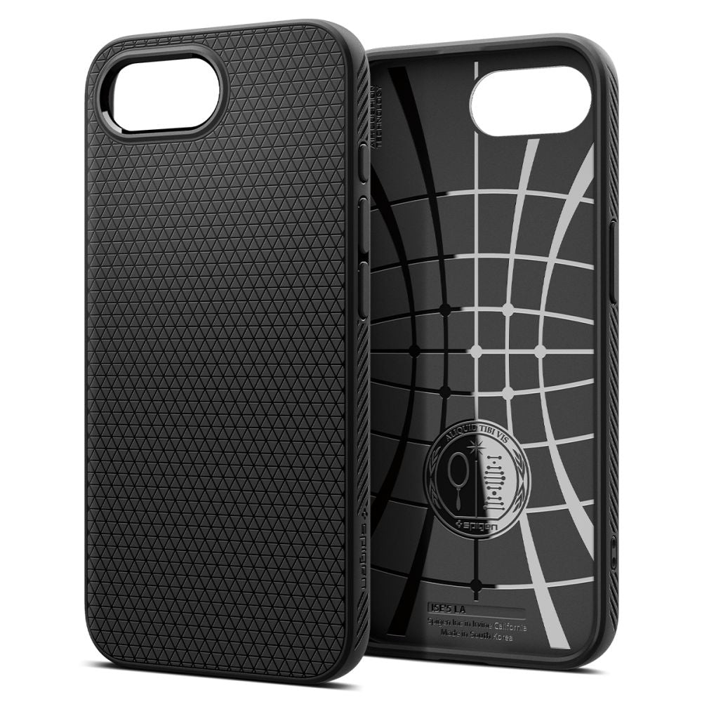 Custodia per Apple iPhone 17e / 16e, Spigen, Liquid Air, Nera ACS09161
