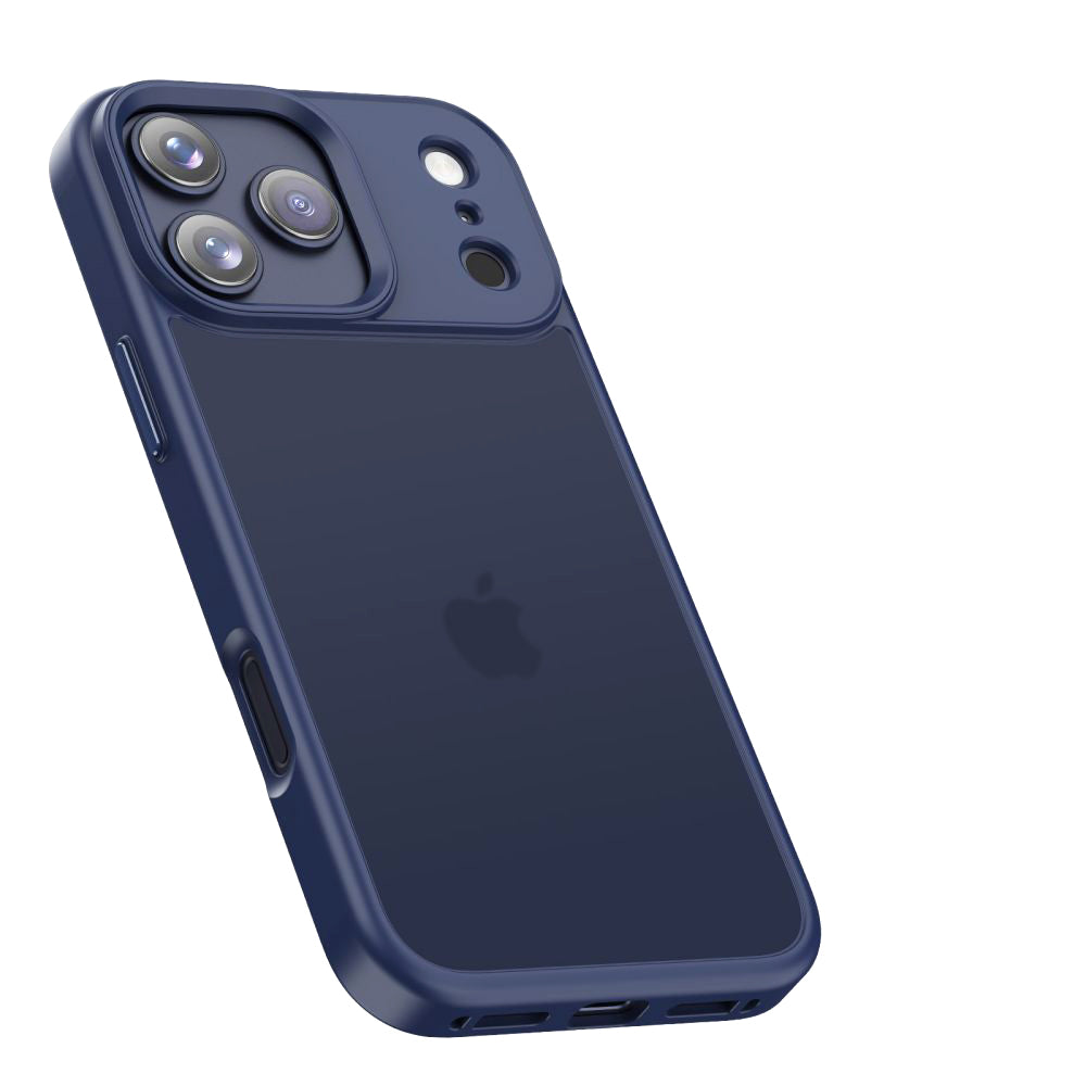 Custodia per Apple iPhone 17 Pro, Tech-Protect, Magmat, Blu Opaco