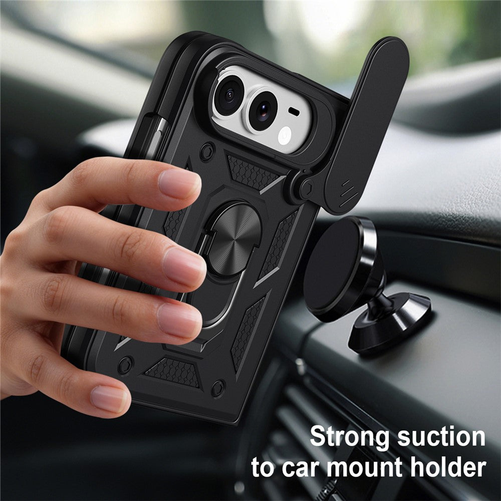 Custodia per Apple iPhone Duo, Techsuit, CamShield, Nera