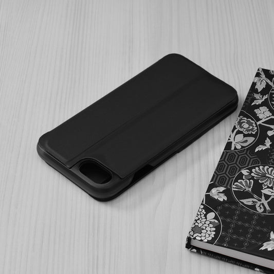 Custodia per Apple iPhone SE (2022) / SE (2020) / 8 / 7, Techsuit, eFold, Nera