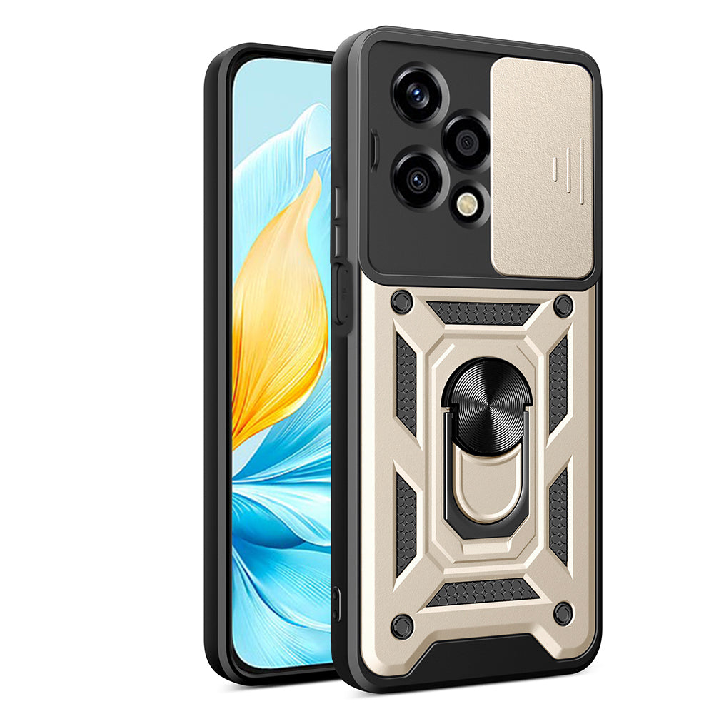 Custodia per Honor 200 Lite, Techsuit, CamShield, Dorata