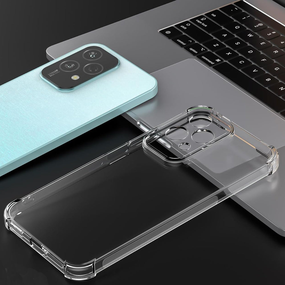 Custodia per Honor 200 Lite, Techsuit, Shockproof Clear, Trasparente