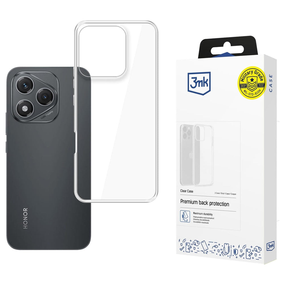 Custodia per Honor 400 Lite, 3MK, Clear, Trasparente