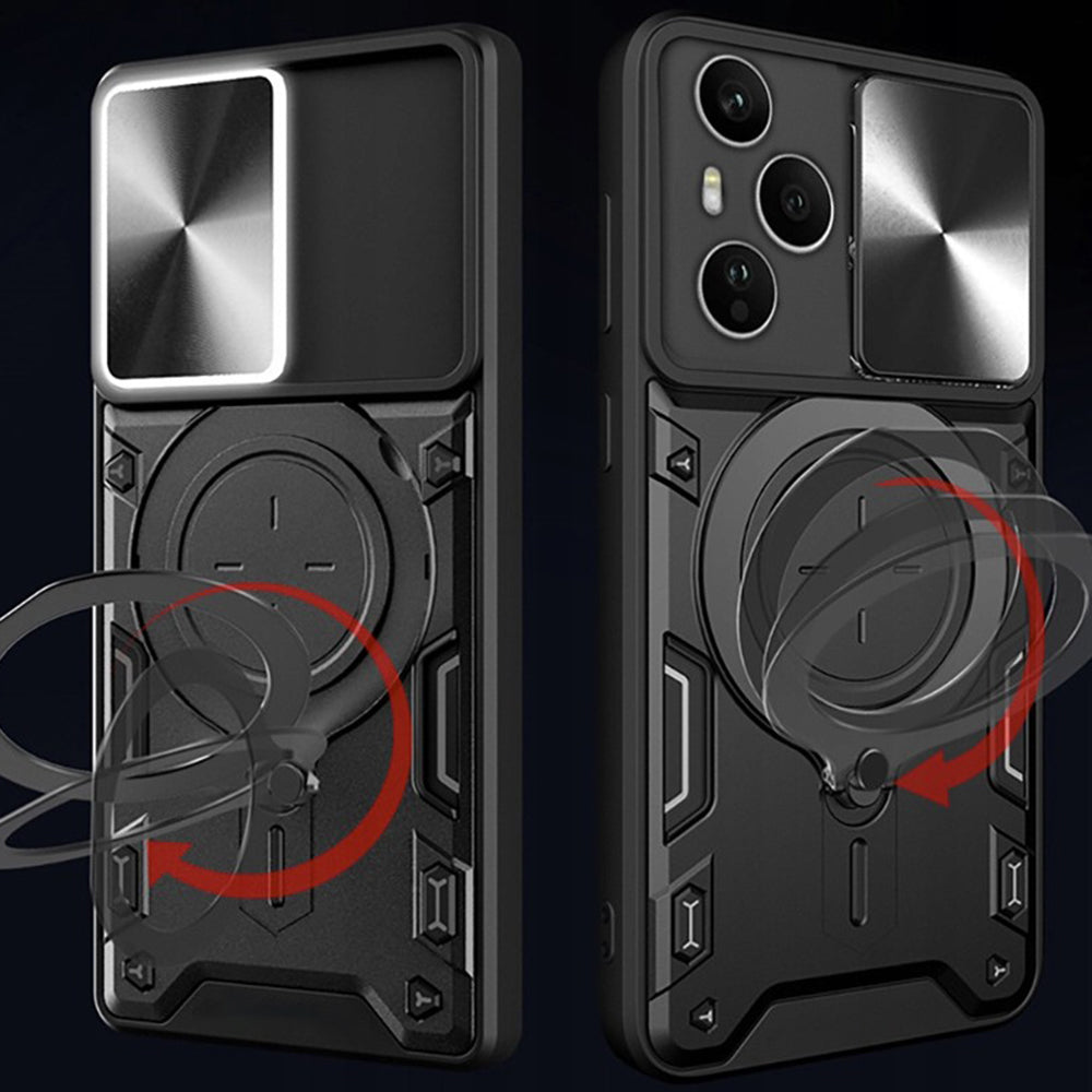 Custodia per Honor 400 Pro, Techsuit, CamGuard Pro, Rossa