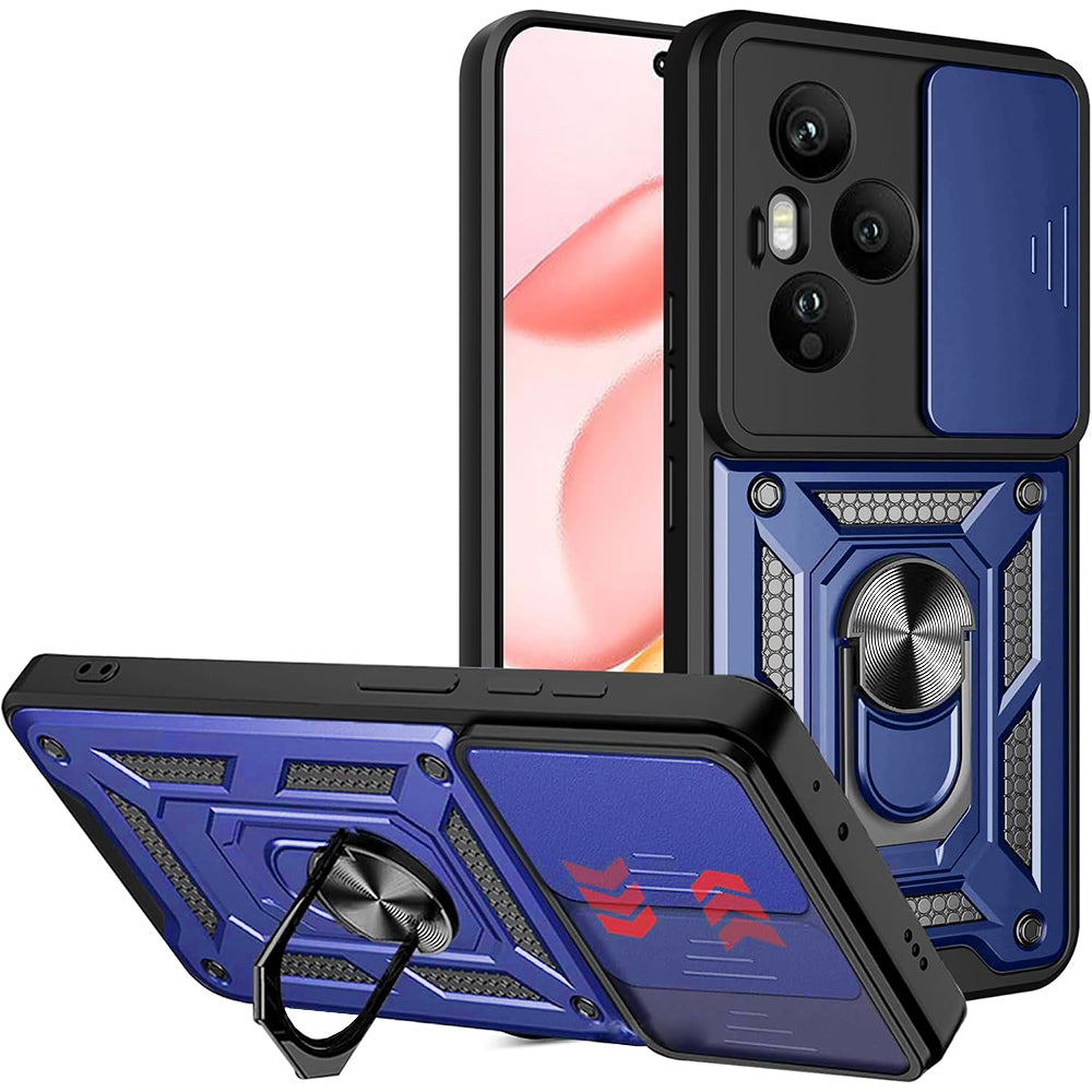 Custodia per Honor 400 Pro, Techsuit, CamShield, Blu