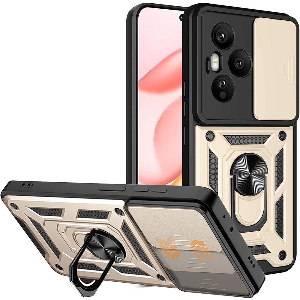 Custodia per Honor 400 Pro, Techsuit, CamShield, Dorata