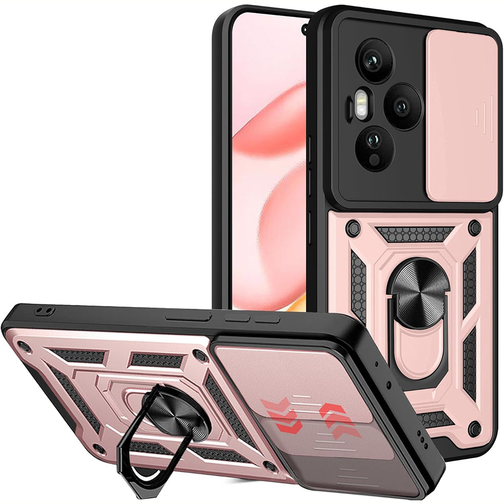 Custodia per Honor 400 Pro, Techsuit, CamShield, Rosa