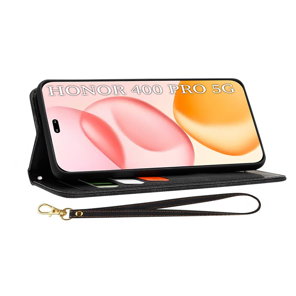 Custodia per Honor 400 Pro, Techsuit, FlipCraft, Nera