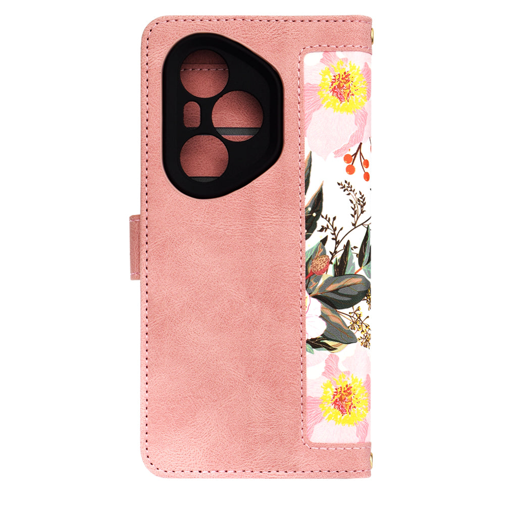 Custodia per Honor 400 Pro, Techsuit, FlipCraft, Rosa