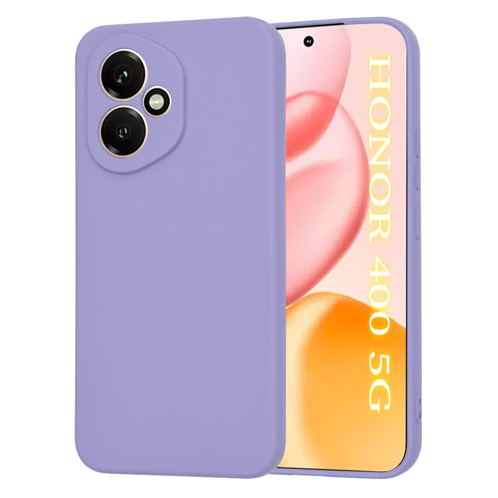 Custodia per Honor 400, Techsuit, SoftFlex, Viola Chiaro