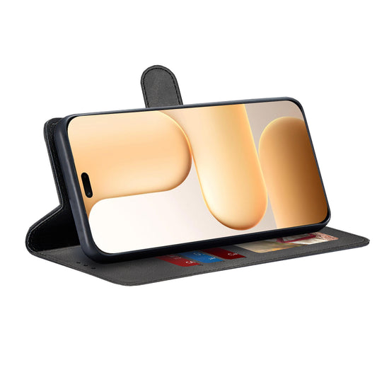 Custodia per Honor 600 Lite, Techsuit, Diary Book, Nera