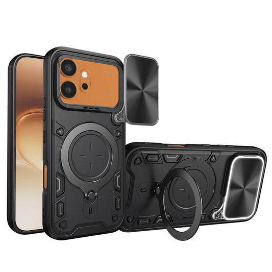 Custodia per Honor 600 Pro / 600, Techsuit, CamGuard Pro, Nera