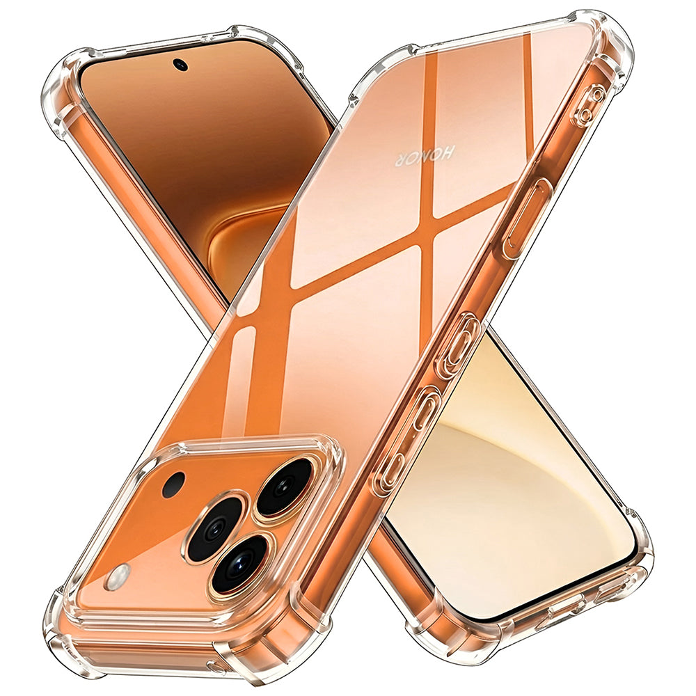 Custodia per Honor 600 Pro, Techsuit, Shockproof Clear, Trasparente