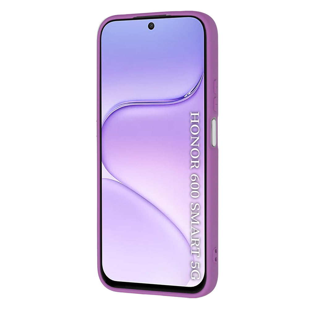 Custodia per Honor 600 Smart, Techsuit, SoftFlex, Viola