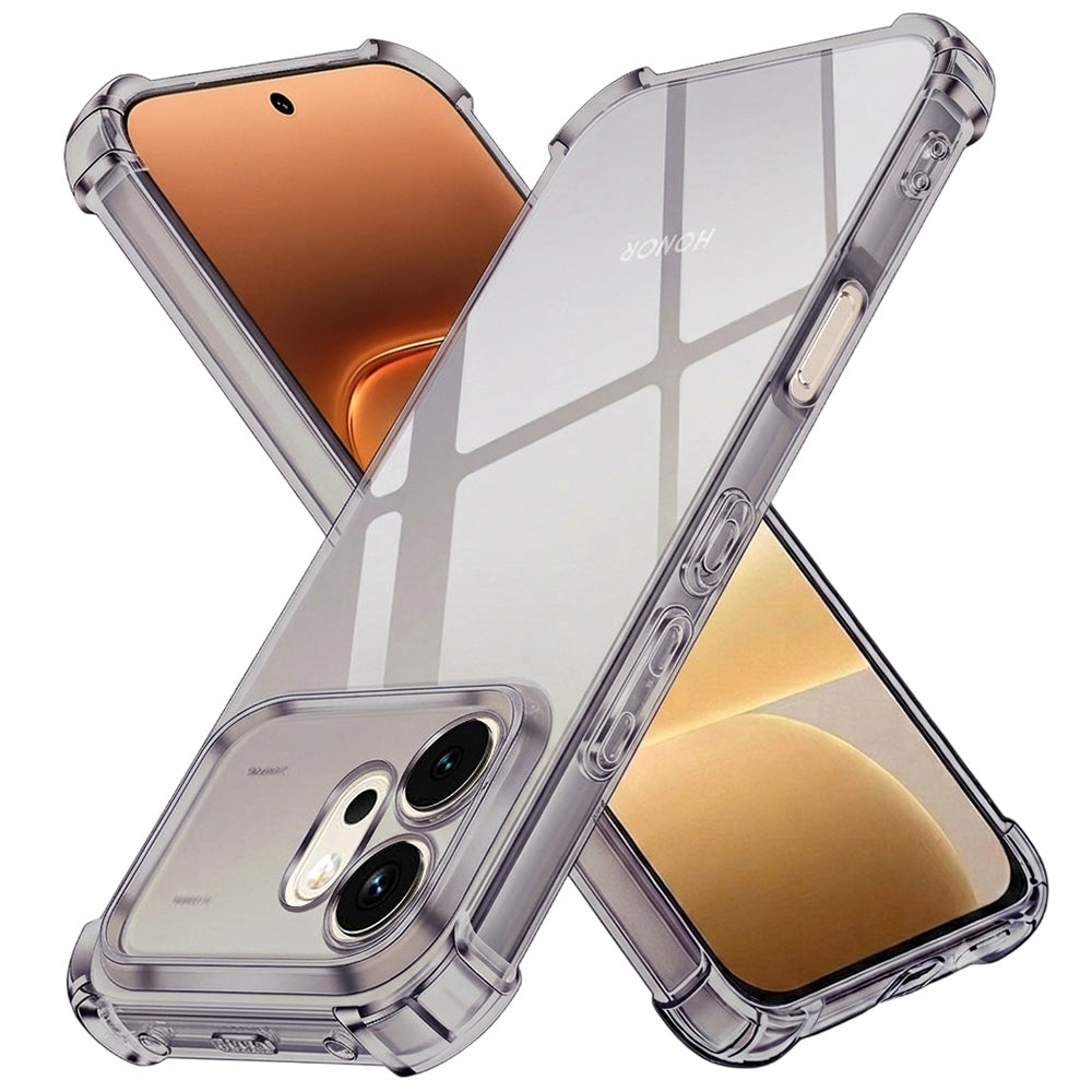 Custodia per Honor 600, Techsuit, Shockproof Clear, Fumè