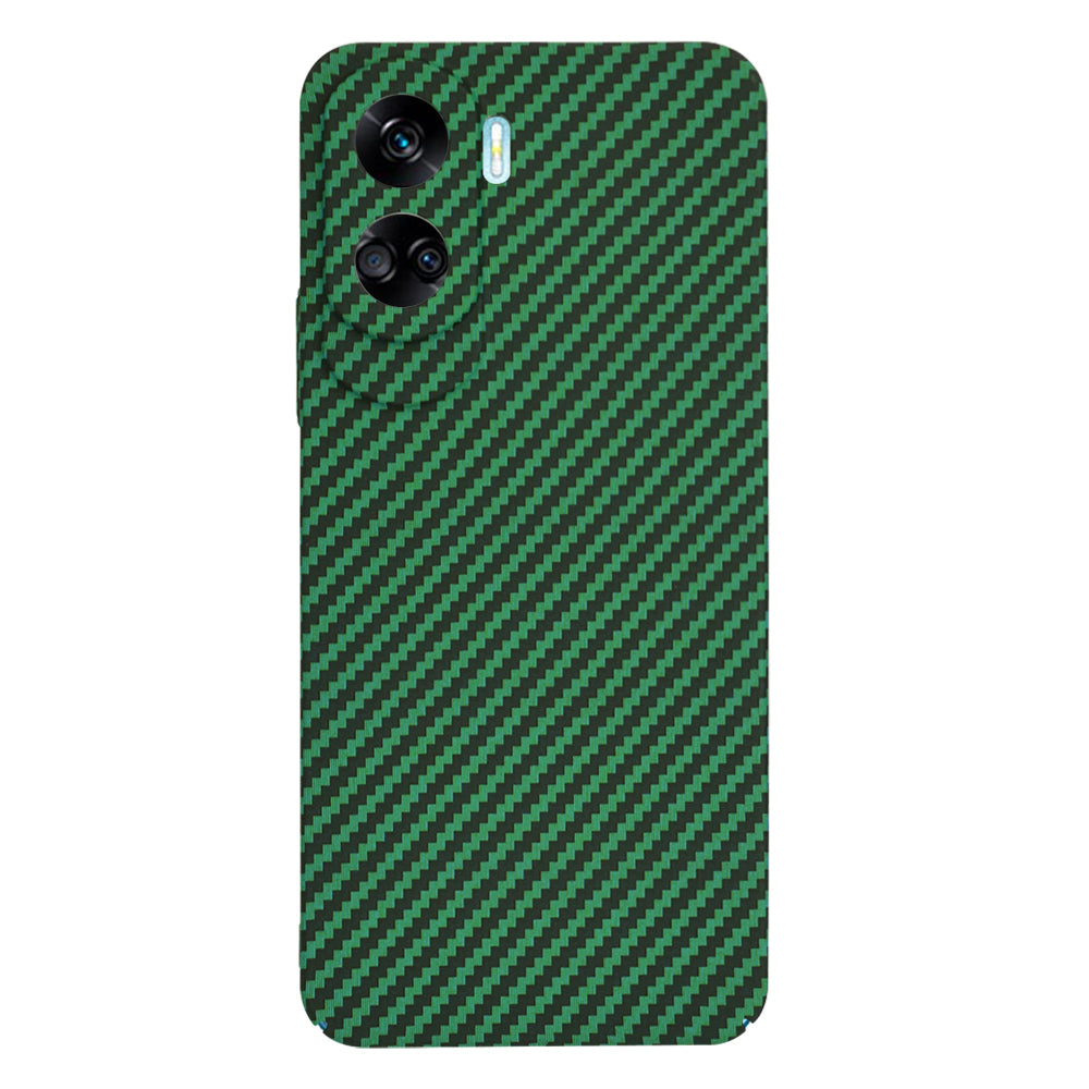 Custodia per Honor 90 Lite, Techsuit, Carbonite FiberShell, Verde