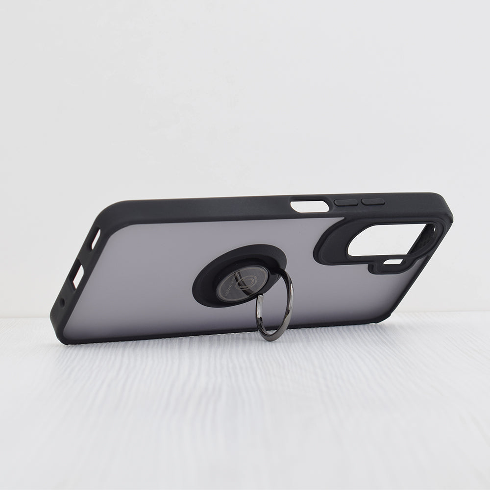 Custodia per Honor 90 Lite, Techsuit, Glinth, Nera