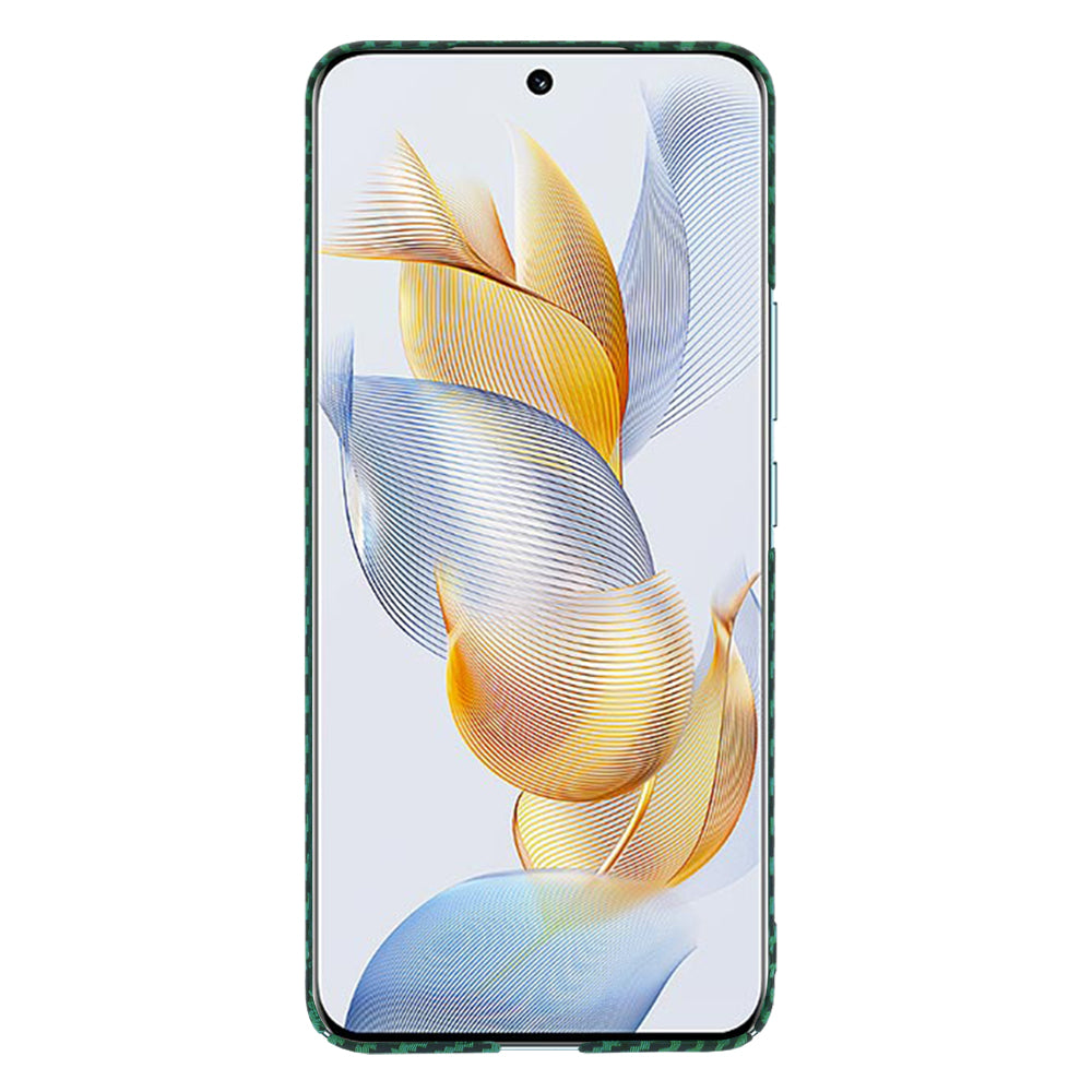 Custodia per Honor 90, Techsuit, Carbonite FiberShell, Verde