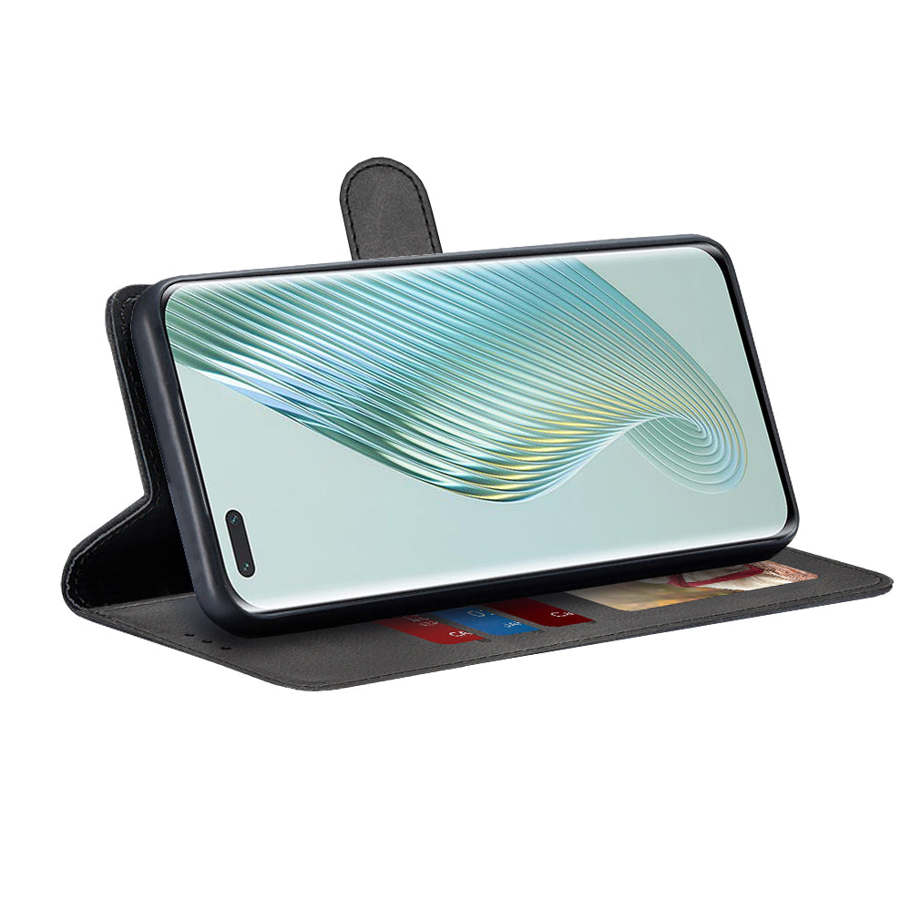 Custodia per Honor Magic5 Pro, Techsuit, Diary Book, Nera