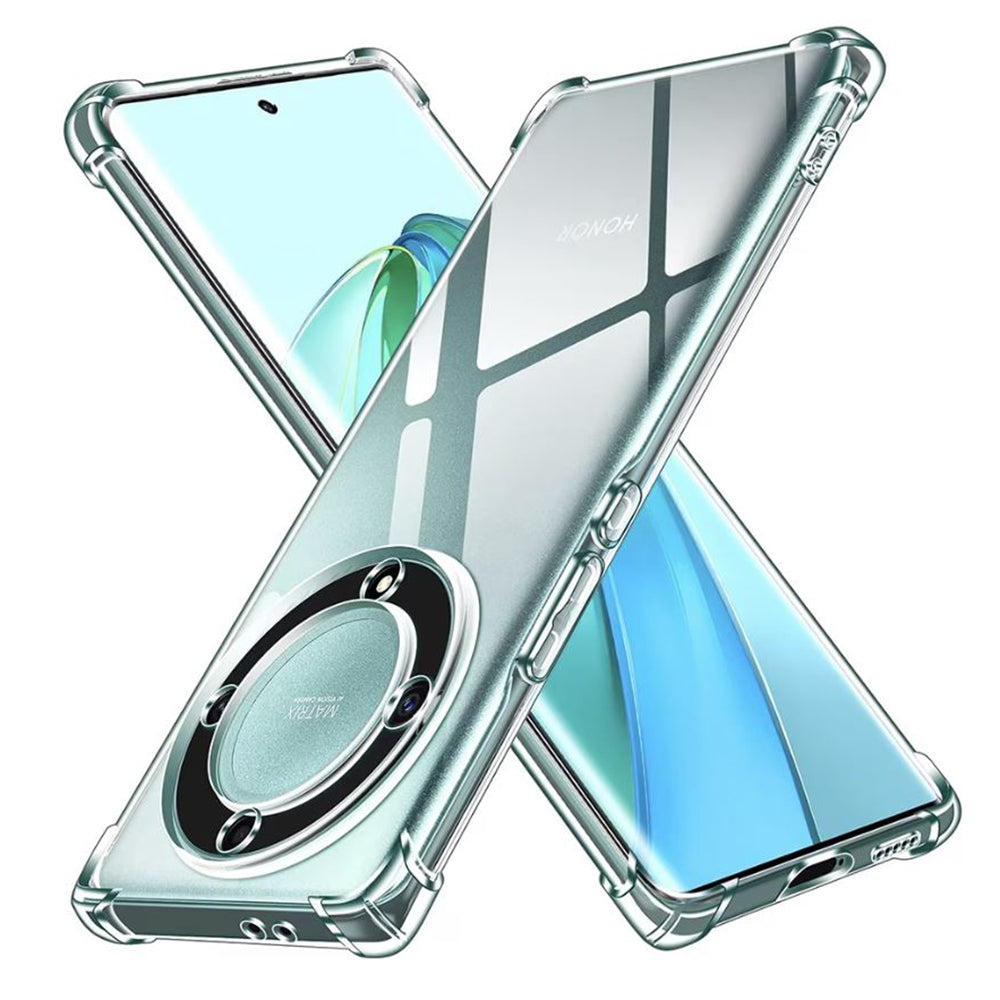 Custodia per Honor Magic6 Lite, Techsuit, Shockproof Clear, Trasparente