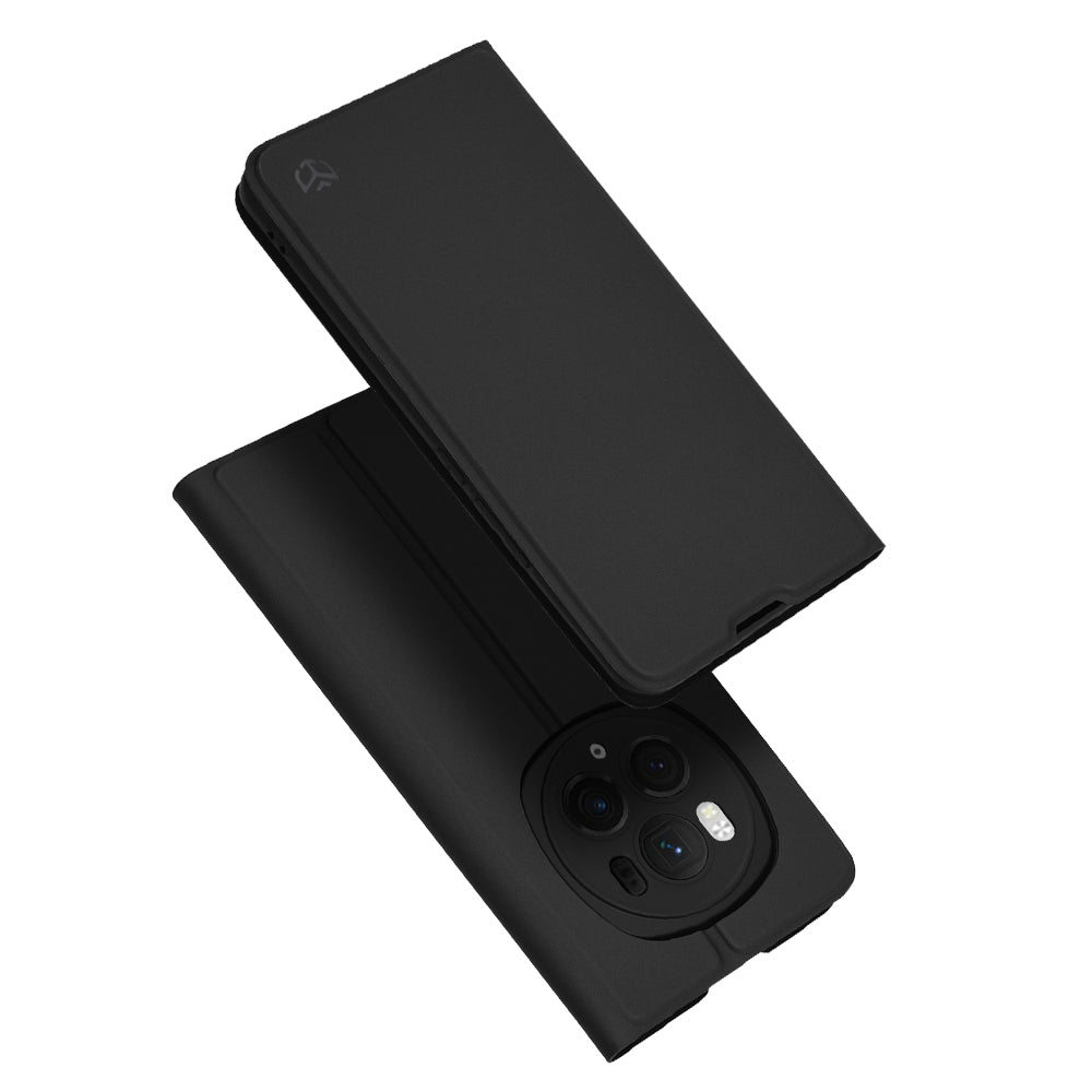 Custodia per Honor Magic6 Pro, Techsuit, Magskin Book, Nera
