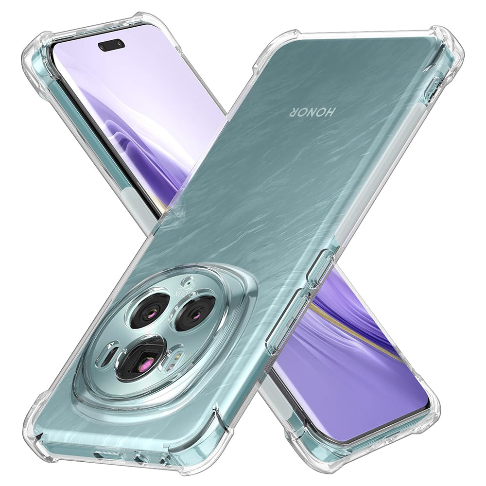 Custodia per Honor Magic6 Pro, Techsuit, Shockproof Clear, Trasparente