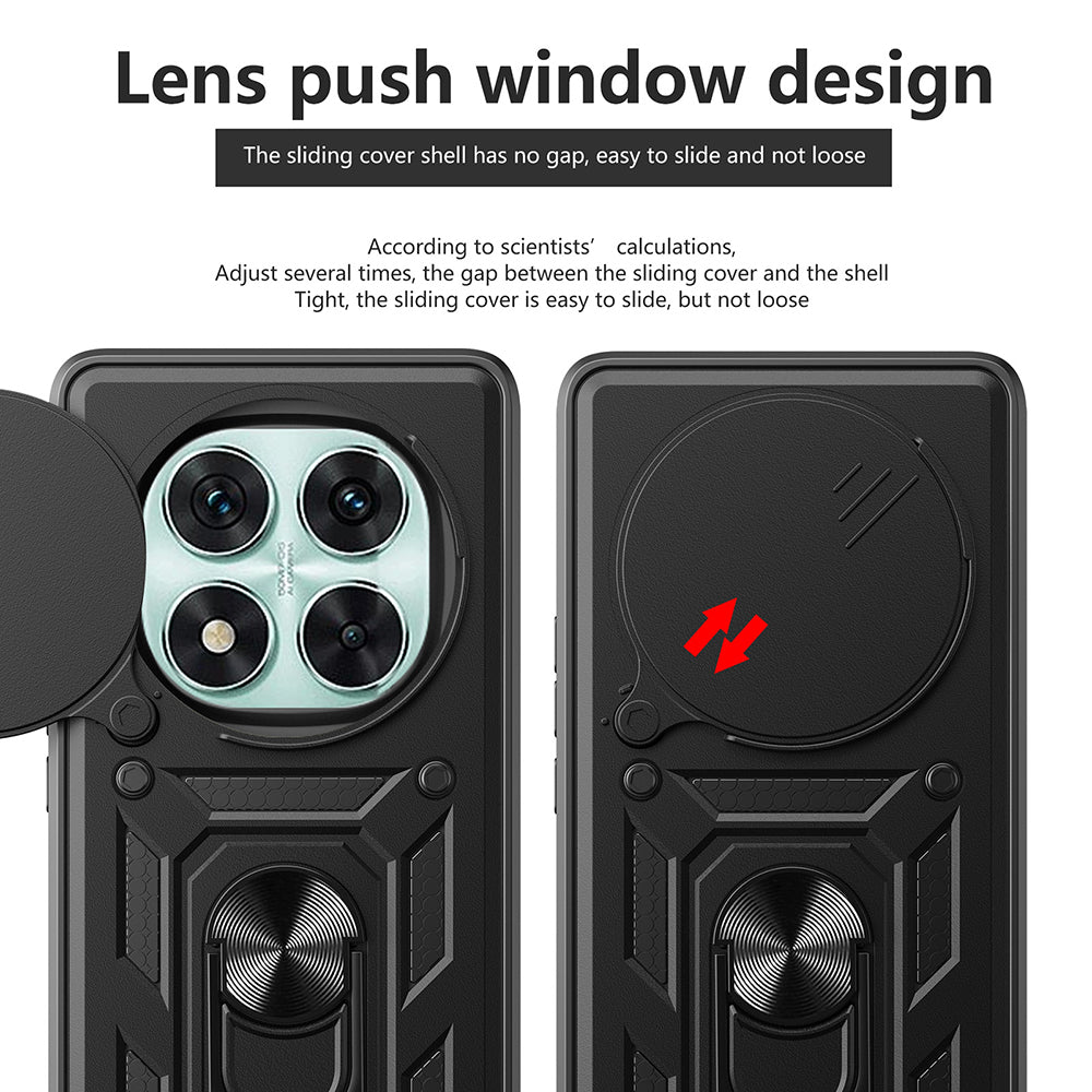 Custodia per Honor Magic7 Pro, Techsuit, CamShield, Blu